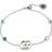 Gucci Double G Bracelet - Silver/Topaz/Turquoise/Pearls