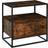 Homcom Industrial Style Side ‎Brown Small Table 34x60.5cm