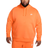 NIKE Sportswear Club Fleece Pullover Hoodie - Bright Mandarin/White