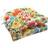 Pillow Perfect 620695 Chair Cushions Yellow, Green, Blue (40.6x39.4cm)