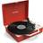 Victrola Pladespiller Re-Spin Rød