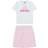 adidas Kid's Sportswear Essentials T-shirt & Short Set - White/Multicolor