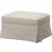 IKEA Ektorp Kilanda Light Beige Fotpall 25cm