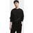 H&M Men Black Loose Fit Sweatshirt