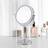 Showerdrape 'Iris' Led Vanity Mirror Make Up Silver One Size