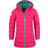 Trollkids Girl's Stavanger Coat - Pink/Peacock Green