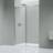 Bernstein Brusevæg til niche med Soft-Close skydedør DX906 FLEX 1000x1950mm