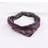 Shein 1pc Women Retro Fabric Wide Headband Head Wrap Hair Accessories Color Block Hairband