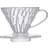 Hario V60 Coffee Dripper Size 01 Plastic - Transparent