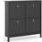 In Living Vallvidera Black Shoe Rack 24.6x102.9cm