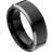 Tungsten Beveled Ring - Black