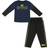 Colosseum Toddler Michigan Wolverines Long Sleeve T-shirt & Pants Set - Navy/Black