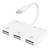 Nordic LGN-105 Lightning - 3xUSB A/TF/SD/Lightning Charging Port Adapter M-F
