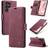 CaseMe Samsung Galaxy S24 Ultra 013 Series Pung Cover Rød