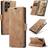 CaseMe Samsung Galaxy S24 Ultra 013 Series Pung Brun