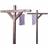 Hortus 801-010 Drying Rack Pressure Impregnated With 20 Meter Line