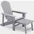 VonHaus Grey Garden Chair