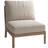 Skagerak Tradition Spacer Module Brown Ivory Outdoor Sofa