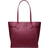 Michael Kors Carmen Large Faux Saffino Leather Tote Bag - Mulberry Red