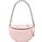 Tory Burch Mini Fleming Soft Crescent Bag - Cotton Candy