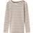 Name It Kid's Slim Top with Long Sleeves - Mocha Meringue