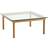Hay Kofi Transparent/Based Lacquered Oak Sofabord 80x80cm