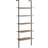 vidaXL Ladder Dark Brown/Black Stigehylde 185cm