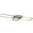 Trio Lighting Irvine Black/Brass Takplafond 105cm