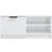 vidaXL 811478 White High Gloss TV-bord 80x36.5cm