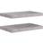 vidaXL 326595 Concrete Grey Wall Shelf 50cm 2pcs