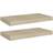 vidaXL 323872 Oak Wall Shelf 50cm 2pcs