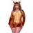 Leg Avenue Sexy Plush Fawn Romper Costume for Women Plus Size