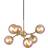 Halo Design Atom Mini Antique Brass Pendel ∅ 45cm