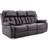 Ebern Designs Deneka Brown Sofa 211cm 3 Seater