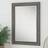 Yearn Mirrors Rustic Wood Effect Scooped 117x91cm Wall Mirror