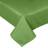 Homescapes Plain cotton Dark Olive Tablecloth Green