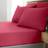 Catherine Lansfield So Soft Easy Iron Fitted Bed Sheet Pink, Green