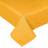 Homescapes Plain Cotton Tablecloth Yellow