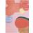 Layered Flower Field Rosa 160x230cm