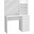 FMD 105x39.9x140.5cm White Toiletbord 39.9x105cm