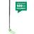 Oxdog Innebandyklubba HYPERLIGHT HES 27 Round OptiLight Green Vänster 103 cm