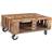 vidaXL Recycled Wood Multicolored Coffee Table 56x80cm