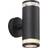 Nordlux Birk Double Black Väggarmatur ∅ 11cm