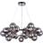 Maytoni Dallas Chrome /Black/Transparent Pendel
