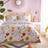 Furn Alchemy Cotton Blend 144 Duvet Cover White, Orange, Pink, Blue, Purple, Multicolour