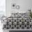 Divante Brooklyn Geo Duvet Cover Black