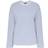 Pieces Sadie Long Sleeved Top - Cloud Dancer Hydrangea