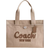 Coach Cargo Tote 42 - Silver/Dark Natural