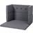 by KlipKlap Kk Play Fold Square Blue Grey 90x90 x 30 cm