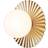 Nuura Liila Muuse Gold Wall light 12cm